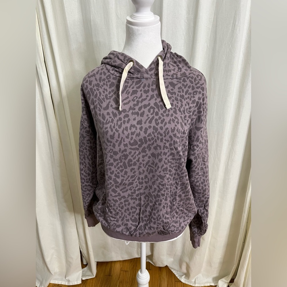 Buffalo David Bitton leopard print hoodie